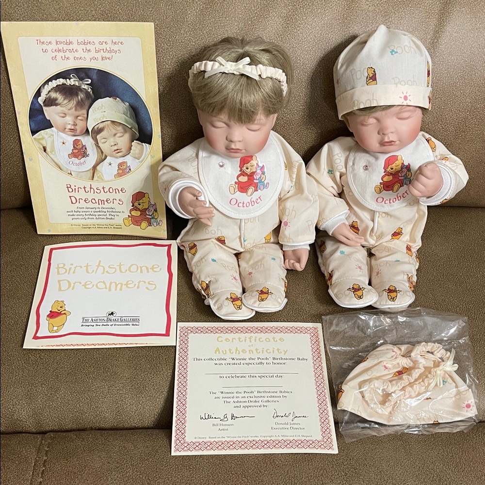 Vintage Birthstone Dreamers Dolls: Ashton-Drake